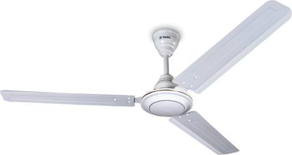 MARC Rev I Standard I 48 inch I Ceiling Fan - White with 1 Year Warranty Energy Saving 1200 mm Ceiling Fan