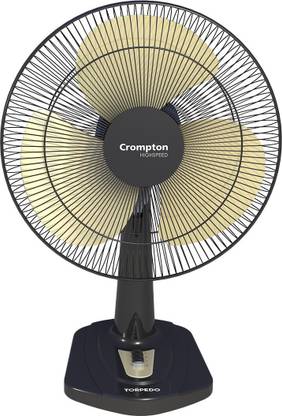 Crompton Highspeed Torpedo 400 mm 3 Blade Table Fan