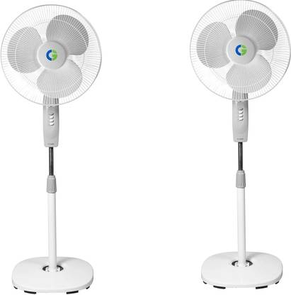 CG Flyair pedestal fan Pack of 2 with 1 Year Warranty 400 mm Pedestal Fan
