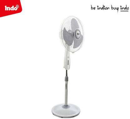BAJAJ Delta 16 inch Rust proof | High Speed | Elegant Design Ultra High Speed 400 mm Pedestal Fan