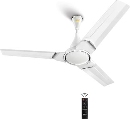 KUHL Prima A3 BLDC Ceiling Fan with Remote|High Airflow | BEE | Free Installation 5 Star 1200 mm 3 Blade Ceiling Fan
