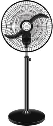 Chief Marshal I.C 503 18” FARATA FAN(BLACK) HIGH SPEED with 1 Year Warranty 450 mm Pedestal Fan
