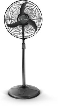 zigma Bullet Heavy Duty ISI CERTIFIED 400 mm 3 Blade Pedestal Fan