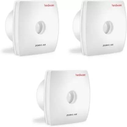 Hindware Zorio Ax 150 mm Pack of 3 with 1 Year Warranty 150 mm Exhaust Fan