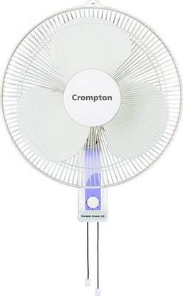 Crompton HIFLO 100% COPPER HIGH SPEED SUPER SILENT with 24 Months Warranty Silent Operation 400 mm Wall Fan
