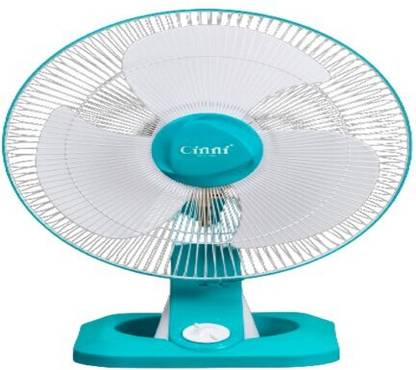 Cinni Table Fan Venus Mint Green with 12 Months Warranty Energy Saving 400 mm Table Fan