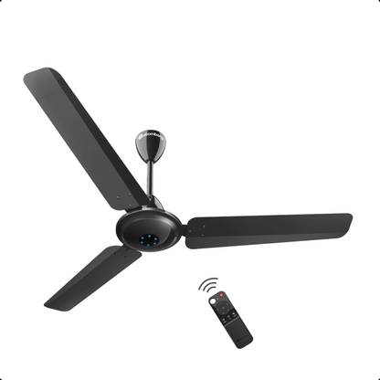 Atomberg Ikano Remote Controlled|High Air Delivery|LED Speed|Power Saving|Timeless Design with 3 Year Warranty BLDC Motor with Remote 1200 mm Ceiling Fan