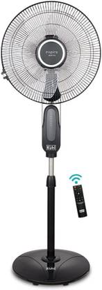 KUHL Inspira P1 BLDC|Touch Panel with Display|Height & Angle Adjustment 5 Star 400 mm 5 Blade Pedestal Fan