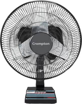 Crompton Windmill_Black 400 mm 3 Blade Table Fan