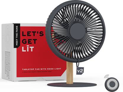 Nuuk Lit v2 with 12 Months Warranty BLDC Motor 6 Inches Table Fan