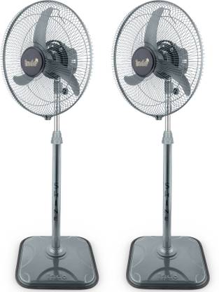 Indo 400mm High speed Pedestal farrata fan for home | 2400 RPM |2 Years Warranty| with 2 Year Warranty Ultra High Speed 400 mm Pedestal Fan