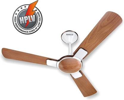 HAVELLS ENTICER WOOD -VINEER 50 Watts 1200 mm 3 Blade Ceiling Fan