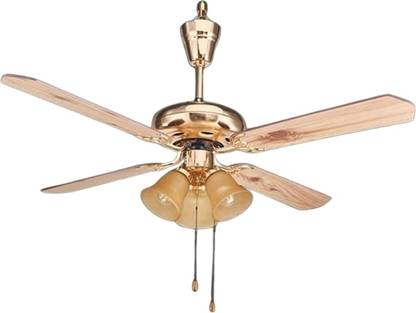 Indigo Heavy Duty High-Speed metal finished |2 Years Warranty with 1 Year Warranty Underlight 1300 mm Ceiling Fan