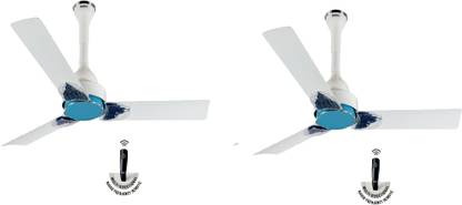 USHA Phi Beta 5 Star Pack of 2 with 2 Year Warranty 1200 mm Ceiling Fan