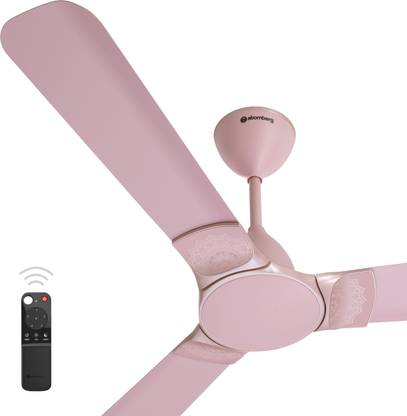 Buy Atomberg Erica Ceiling Fan 5 Star 1200 mm 3 Blade Ceiling Fan  (BLDC Motor with Remote | Lotus Pink | Pack of 1) at Rs. 4099