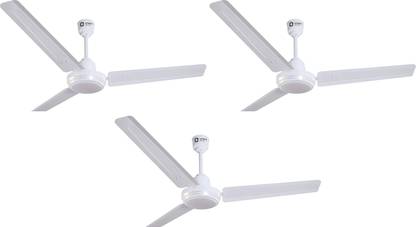 Orient Electric New Breeze pack of 3 with 1 Year Warranty 1400 mm Ceiling Fan