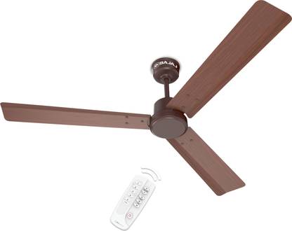 BAJAJ Classico Sleek Wood 5 Star 1200 mm 3 Blade Ceiling Fan