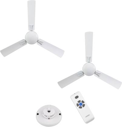 LUMINOUS Audie Combo 12 mm 3 Blade Ceiling Fan