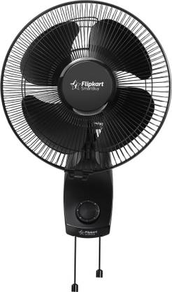 Flipkart SmartBuy Neo-Wave 300 mm Ultra High Speed 4 Blade Wall Fan  (Black, Pack of 1)