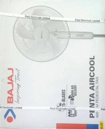 BAJAJ 251294 with 1 Year Warranty 400 mm Pedestal Fan