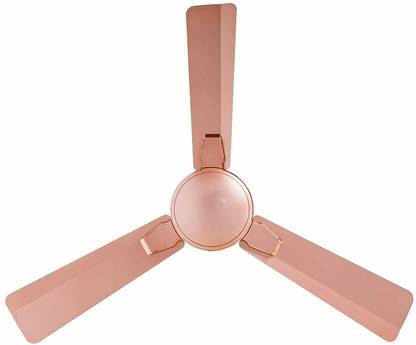 Crompton AURA 2 PRIME ROSE GOLD HIGH SPEED 380 RPM ANTI DUST WITH DURATECH TECHNOLOGY 5 YEARS WARRANTY LONG LASTING 1200 mm 3 Blade Ceiling Fan