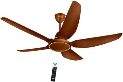 KUHL Brise E5 Stylish Power Saving with 1 Year Warranty BLDC Motor with Remote 1320 mm Ceiling Fan