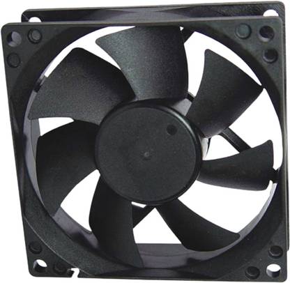 HUMBE&CO 8025 Plastic Free Standing Axial Fan 12V Dc Brushless Cooling Fan 25 mm Exhaust Fan