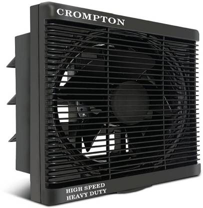 Crompton Brisk Air Super Silent Automatic Shutters High Speed 100% Copper 74 with 24 Months Warranty Silent Operation 150 mm Exhaust Fan