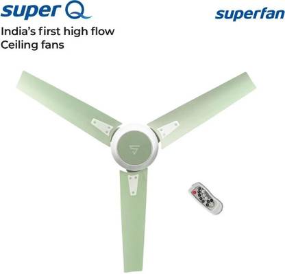 Superfan Super Q with 5 Year Warranty BLDC Motor with Remote 1200 mm Ceiling Fan