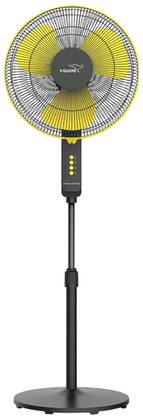 V-Guard Esfera STS Plus (Yellow Black) 2 in 1 Convertible Fan 400 mm 3 Blade Pedestal Fan