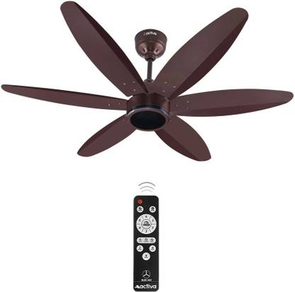 ACTIVA JETTA Premium series Noiseless 28 Watts 380 RPM High Speed Energy saving 1200 mm 6 Blade Ceiling Fan