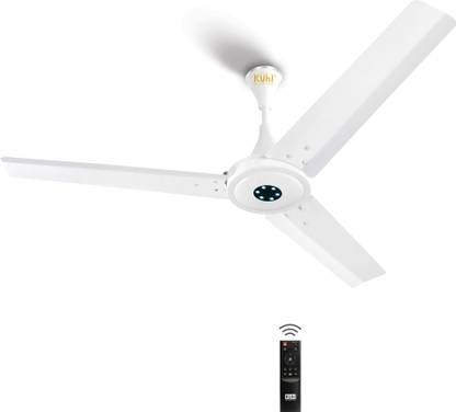 KUHL PRIMA A6 Decorative Power Saving|Saves upto 65% Electricity with 2 Year Warranty BLDC Motor with Remote 1200 mm Ceiling Fan
