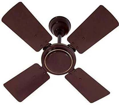 MinMAX ACTIVA 24" Ultra Noiseless 805 RPM high Speed Motor 5 Star 600 mm 4 Blade Ceiling Fan