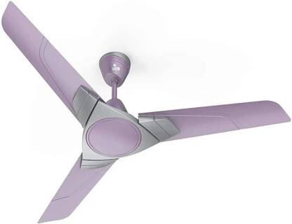 Polycab Aereo 1200 mm Anti Dust 3 Blade Ceiling Fan (LILAC - SILVER, Pack of 1) with 2 Year Warranty Silent Operation 1200 mm Ceiling Fan