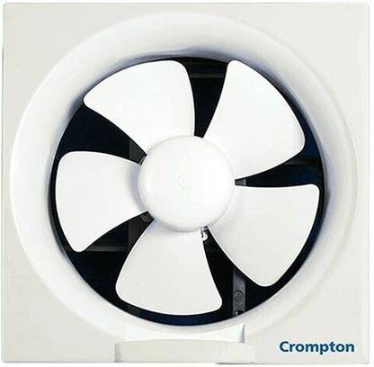 Crompton Plastic Brisk Air Plus 6-Inch with 2 Year Warranty Anti Dust 150 mm Exhaust Fan