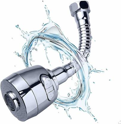 GOPINATH AUTOLINK 360 Degree Rotatable Water Faucet Filter Shower Nozzle Adapter 2 Mode Faucet Set