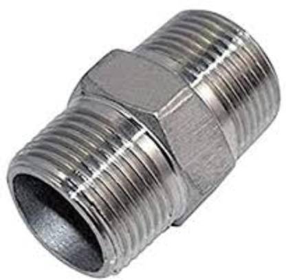 Alexa C.P Brass Hex Nipple 1/2 INCH, Pack of 1 Faucet Nozzle