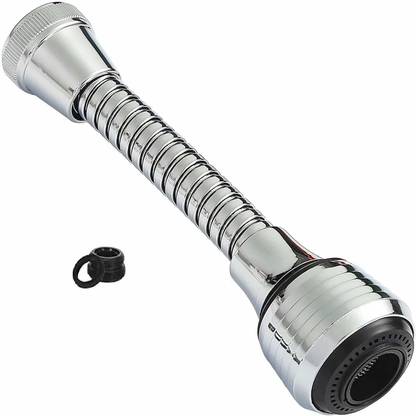 olwick 1 Pcs 360°Swivel Splash-Proof Faucet Hose Aerator Diffuser Nozzle,Faucet Aerator Filter Sprayer,Water Saving Faucet Filter Kitchen Connector. (Long) Faucet Handle