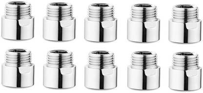 KURIC 1 Inch Extension Nipple For Pipe Fittings, Faucet Extension Shower Nipple Faucet Nozzle