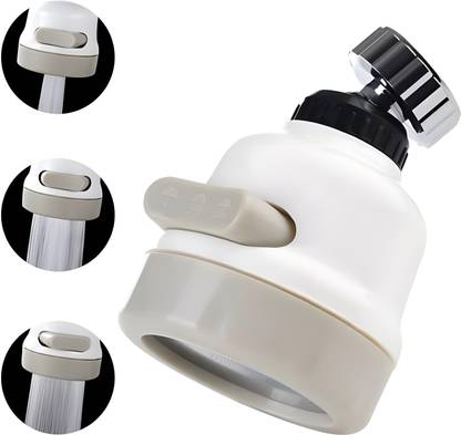 Ramya Premium Quality Extension 360 flexible rotation dual flow Water-Saving Tap Faucet Handle
