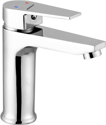 HIDEWAY AR-1006 Arya Single Lever Basin Mixer Hot &Cold tap with 450 mm Braided Hoses Faucet Set