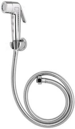 Parryware Splash ABS Health Faucet with Hook and 1 m SS Hose Pipe set of 1 pic 166 Faucet Set