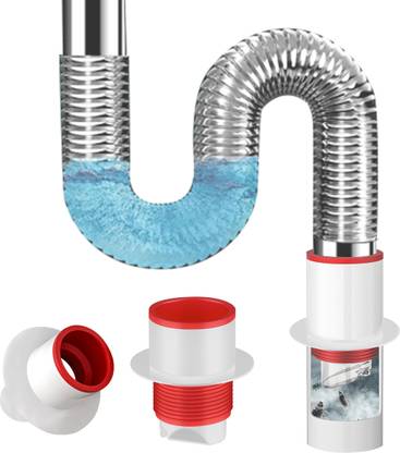Zibuyu 2Pcs Drain Tube Hose Seal Deodorant Silicone Plug Sealing Plug Sewer Seal Ring Faucet Set