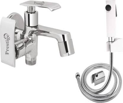 Prestige Qubix Bib Cock 2 Way With KHL01 HF Faucet Set