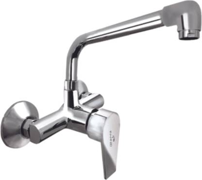 ESSE18 (PL-160#5) Wall Mounted Single Lever Sink Mixer in Extended Swinging Spout Faucet Set