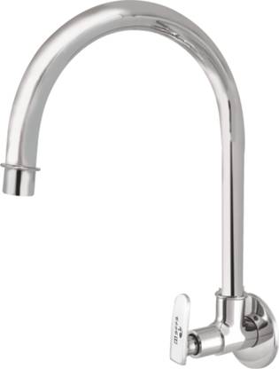 ESSE18 WN-112#4 Winner Brass Sink Cock in Long Swivel Spout, Wall Mounted, Quarter Turn Faucet Set