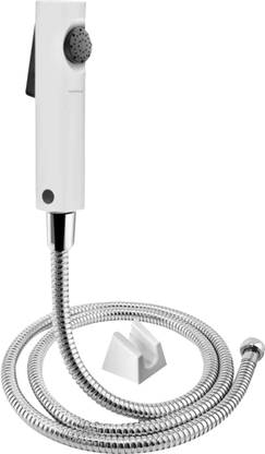 Ramya Snowbell ABS Health Faucet With 1 MTR Flexible Hose Pipe and Hook Faucet Set