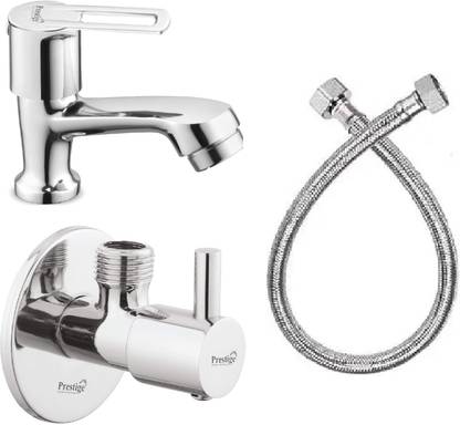 Prestige Oxy Pillar Tap| Turbo Angle Valve| with 24 Inch Connection PiPe Health  Faucet