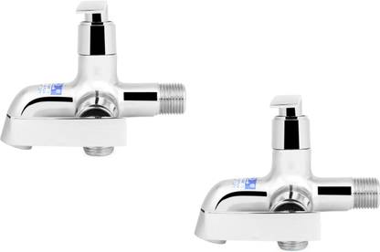 Supreme Bazaar DH-BT02 2- Way Dual Handle Steel Bib Tap Bib Tap Faucet