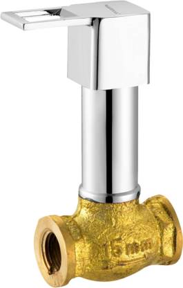 Ramya CUBE Concealed Tap 15mm Brass For Bathroom and Kitchen Chrome Finish Stop Cock Faucet